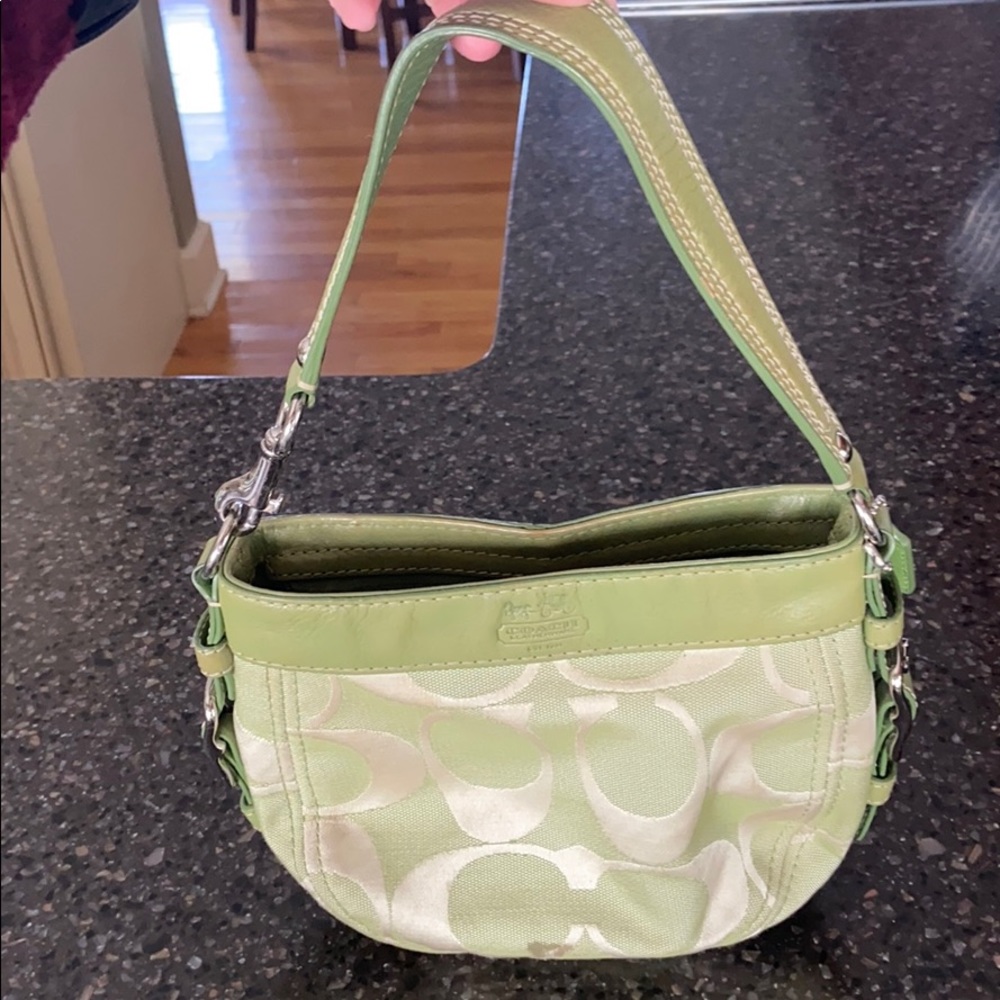Coach hand bag